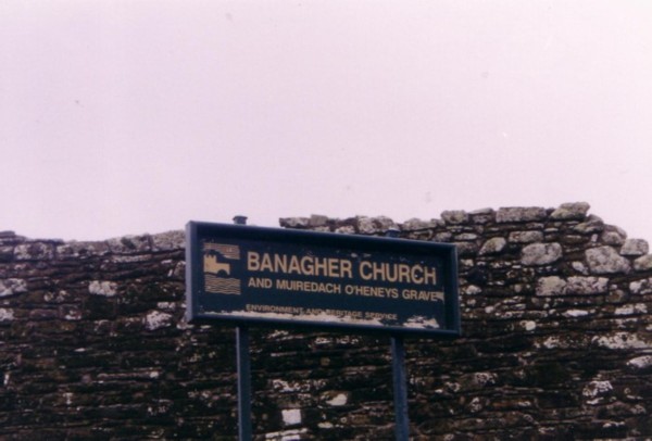 Banagher Old Church ruins