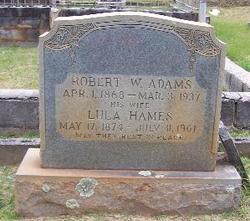 Lula Etta <I>Hames</I> Adams 