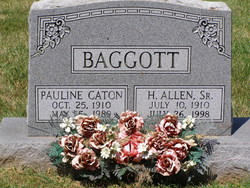 Pauline V. <I>Caton</I> Baggott 