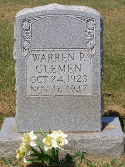 Warren P Clemen 