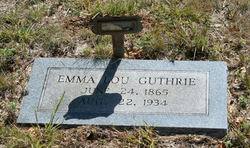 Emma Lou <I>Golden</I> Guthrie 