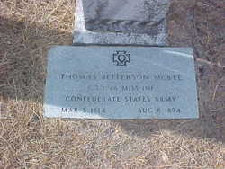 Pvt Thomas Jefferson McKee 