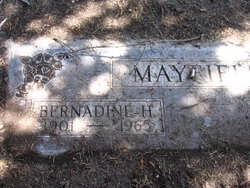 Bernadine H. <I>Tirrill</I> Mayfield 