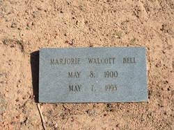 Marjorie “Nonnie” <I>Walcott</I> Bell 
