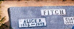 Alice Pearl <I>Moser</I> Fitch 
