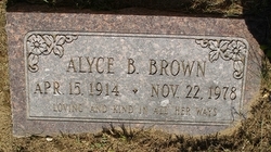 Alyce B. Brown 