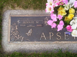 Jennie M. <I>Shook</I> Apsey 