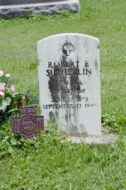 Pvt Robert E. Sutherlin 