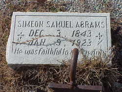 Simeon Samuel Abrams 