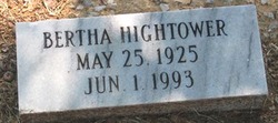 Bertha Hightower 