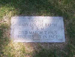 Sr Mary Louise Barth RSM