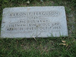 PFC Aaron Floyd Ferguson 