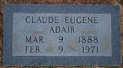 Claude Eugene Adair 