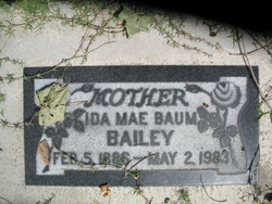 Ida Mae <I>Baum</I> Bailey 