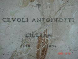 Lillian <I>Cevoli</I> Antoniotti 
