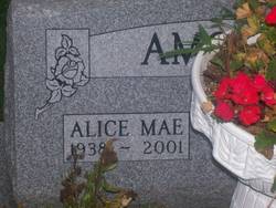 Alice Mae <I>McGinnett</I> Amoroso 