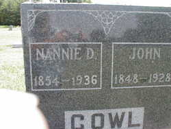 Nannie D. <I>Brown</I> Cowl 