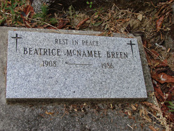 Beatrice Lucille <I>McNamee</I> Breen 