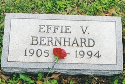 Effie Velma <I>Allbright</I> Bernhard 