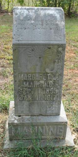 Margaret Jane <I>Butler</I> Manning 