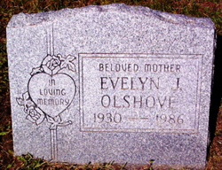 Evelyn J. <I>Warner</I> Olshove 
