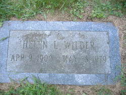 Helen May <I>Laraway</I> Wilder 