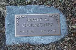 Harvey W Gorsegner 