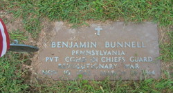 PVT Benjamin Bunnell Sr.