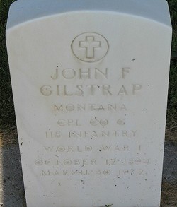 Corp John Franklin Gilstrap 