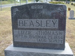 Lizzie <I>Hackleman</I> Beasley 