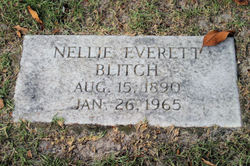 Nellie <I>Everett</I> Blitch 