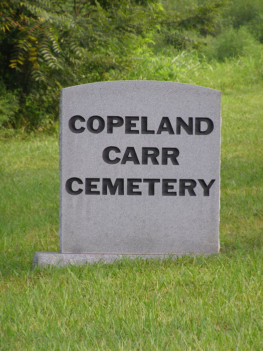 Copeland Carr Cemetery