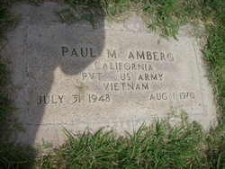 Pvt Paul M. Amberg 