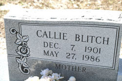 Callie Edith <I>Blitch</I> Barnett 