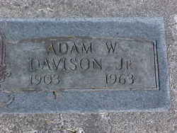 Adam W Davison Jr.