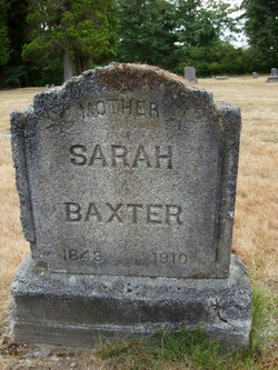 Sarah <I>Robinson</I> Baxter 