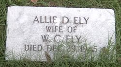 Allie D Ely 