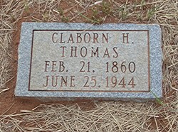 Claborn Hobbs “Cabe” Thomas 