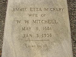 Jimmie Etta <I>McCrary</I> Mitchell 