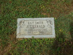 Lily <I>Lancaster</I> Smith Fitzgerald 