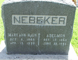 Adelmon Nebeker 