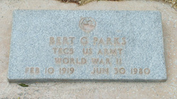 Bert G Parks 