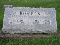 Mary Jane <I>Dunbar</I> Bowers 