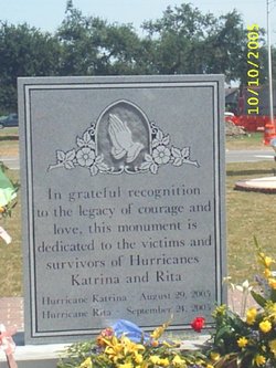 Hurricanes Katrina and Rita Memorial 