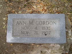 Ann M. <I>Latimer</I> Gordon 