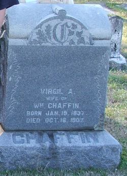 Virgil Amelia <I>Milsap</I> Chaffin 