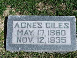 Agnes <I>Chaffin</I> Giles 