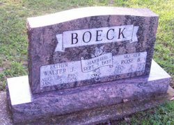 Walter J Boeck 
