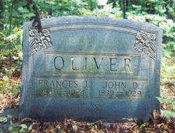 Frances Jane <I>Shepherd</I> Oliver 