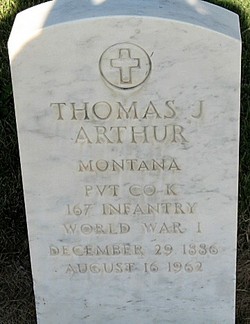 Pvt Thomas J Arthur 